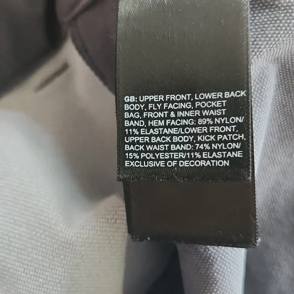 Men's The North Face Size 30 Waist. Gray Impendor Slim Fit Soft Shell Pants. - Picture 8 of 8